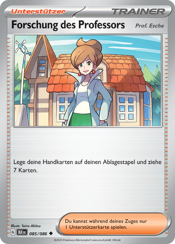 Forschung des Professors (Reverse Holo)
