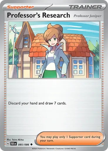 Professor's Research (Reverse Holo)