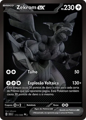 Zekrom ex — Raio Preto