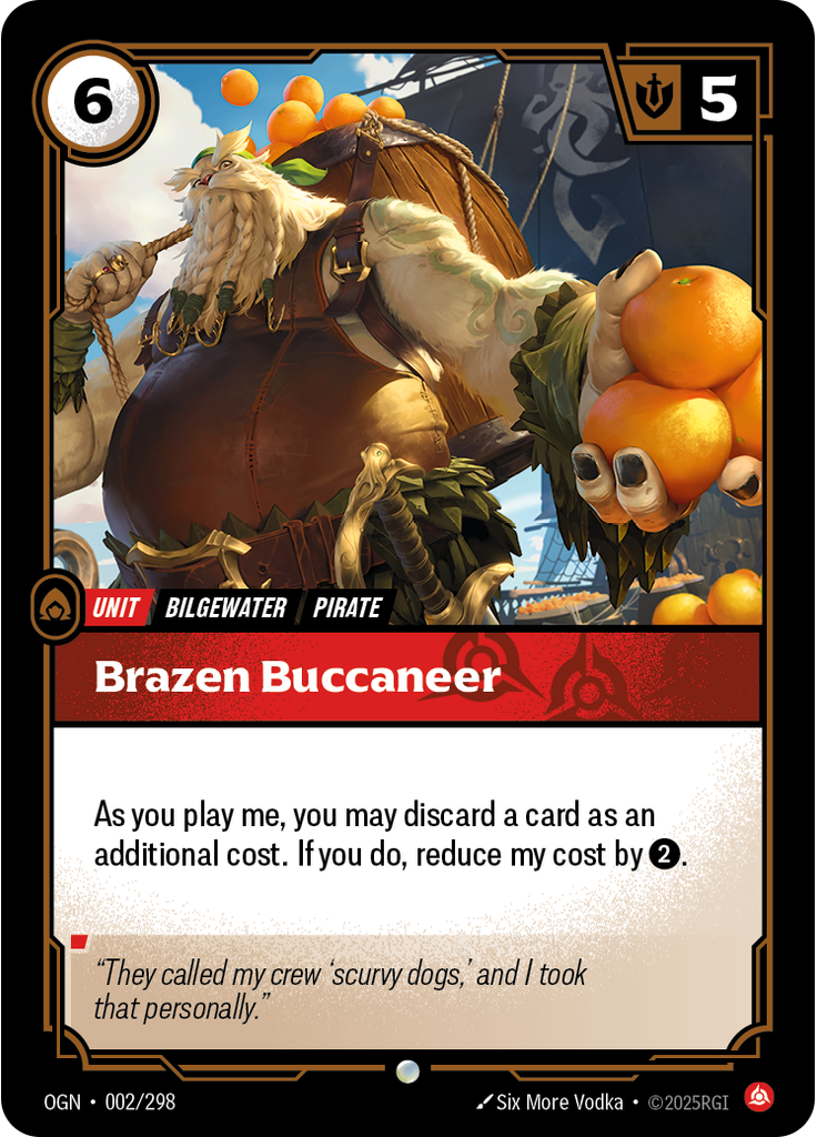 Brazen Buccaneer