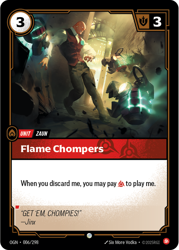 Flame Chompers