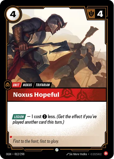 Noxus Hopeful