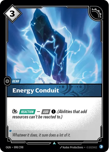 Energy Conduit