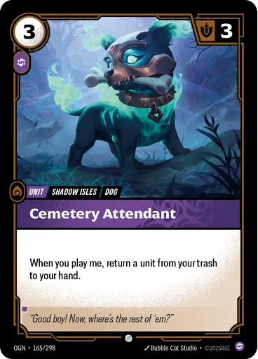 Cemetery Attendant