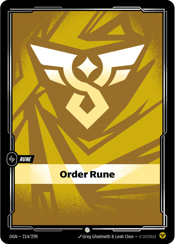 Order Rune