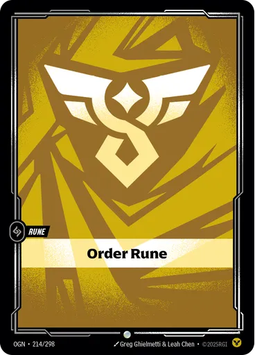 Order Rune