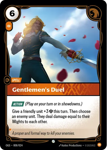 Gentlemen's Duel