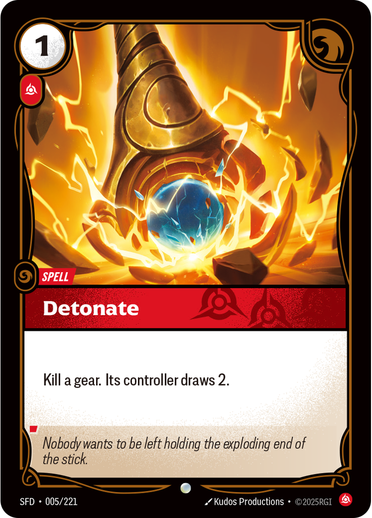 Detonate (Foil)