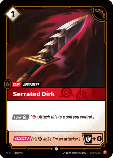 Serrated Dirk