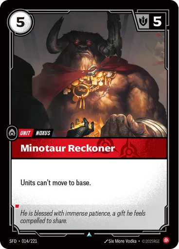 Minotaur Reckoner