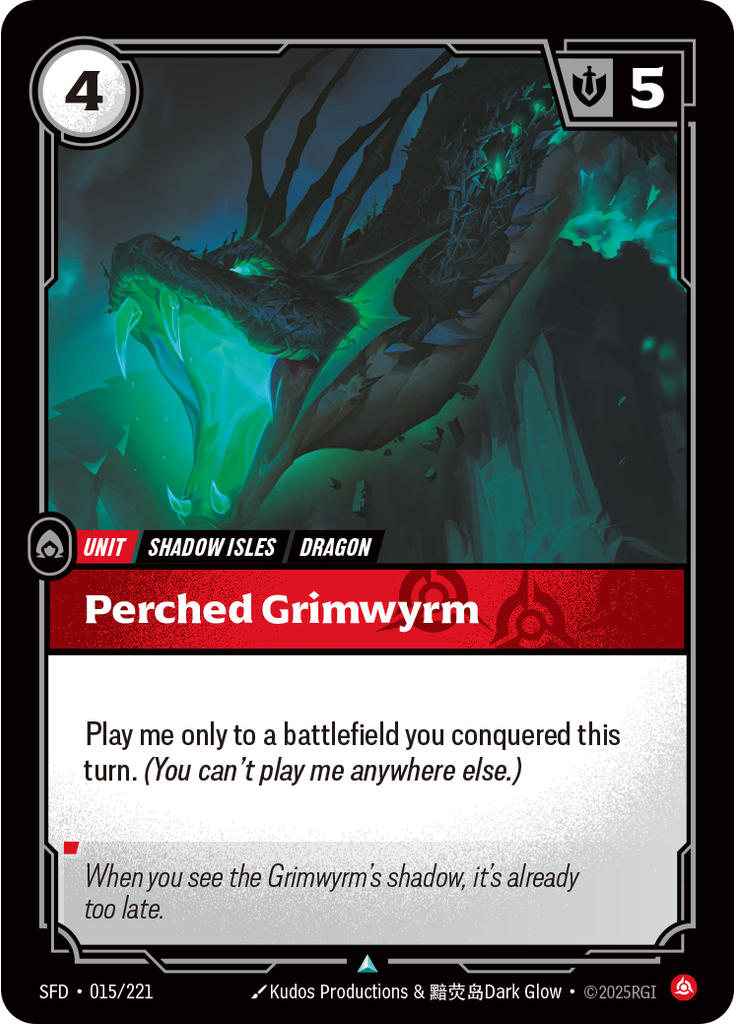 Perched Grimwyrm