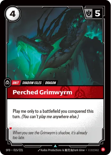 Perched Grimwyrm