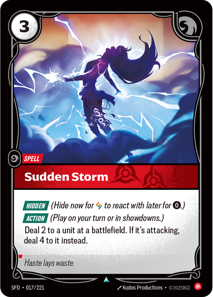 Sudden Storm