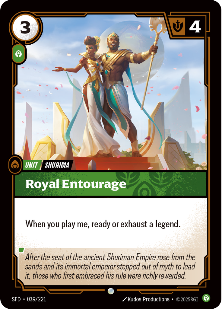 Royal Entourage