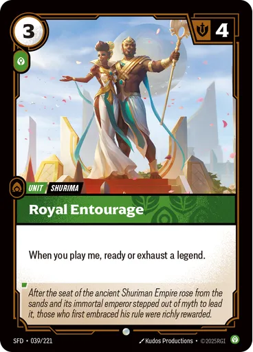 Royal Entourage