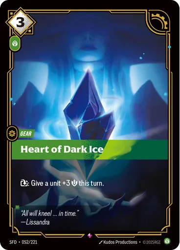 Heart of Dark Ice