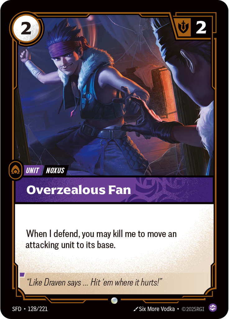 Overzealous Fan (Foil)