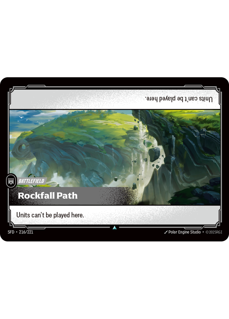 Rockfall Path