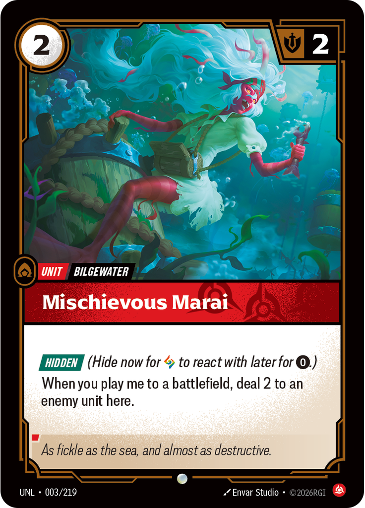 Mischievous Marai