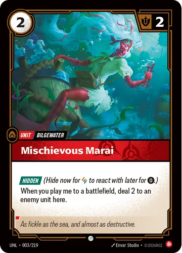Mischievous Marai