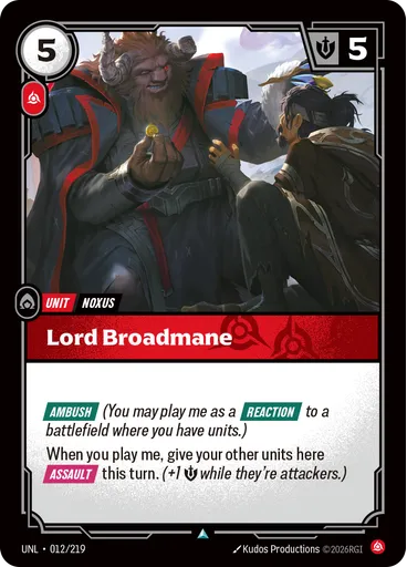 Lord Broadmane