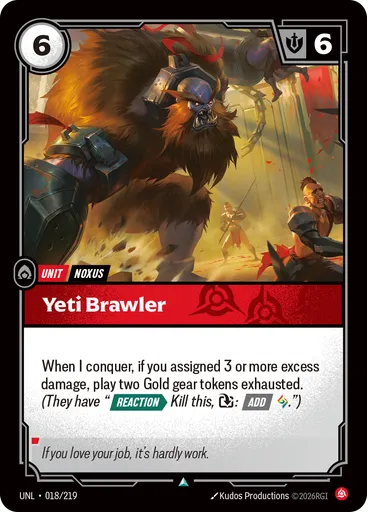 Yeti Brawler