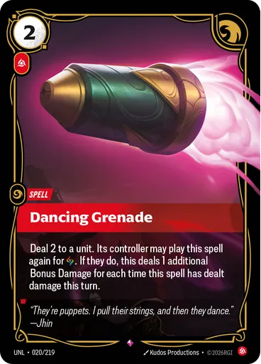 Dancing Grenade