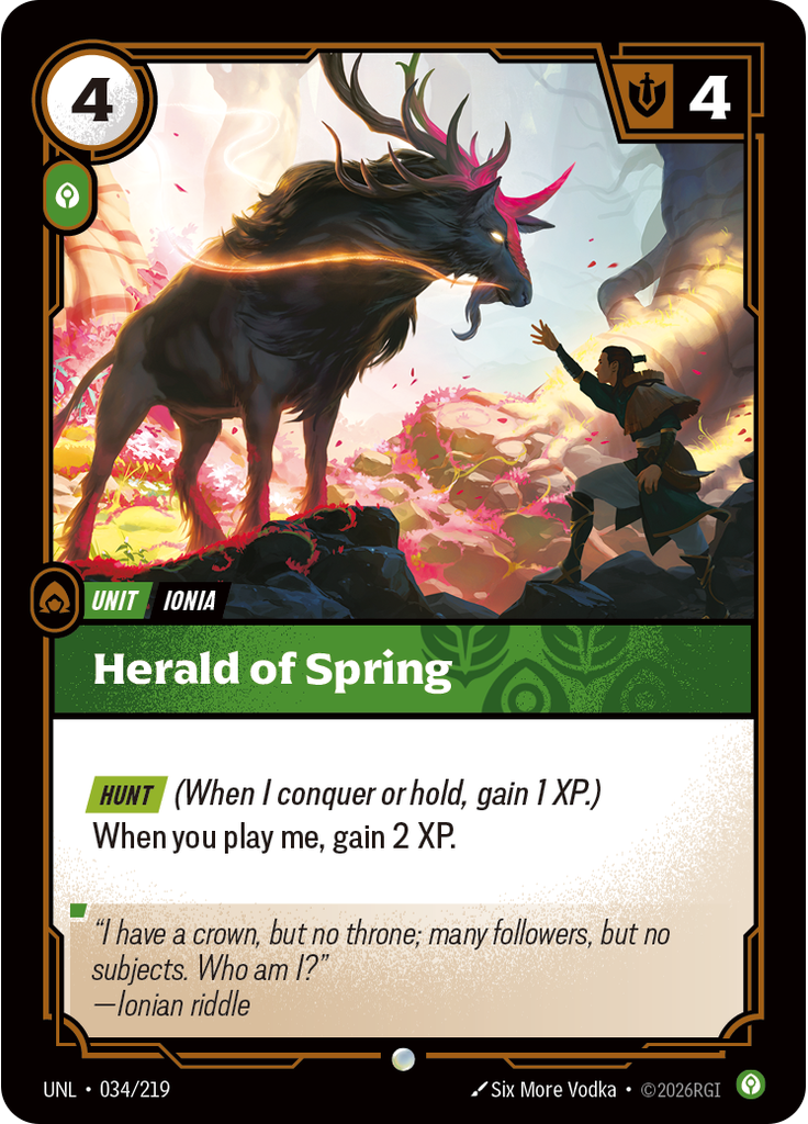 Herald of Spring