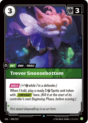 Trevor Snoozebottom