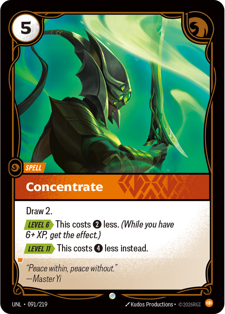Concentrate (Foil)