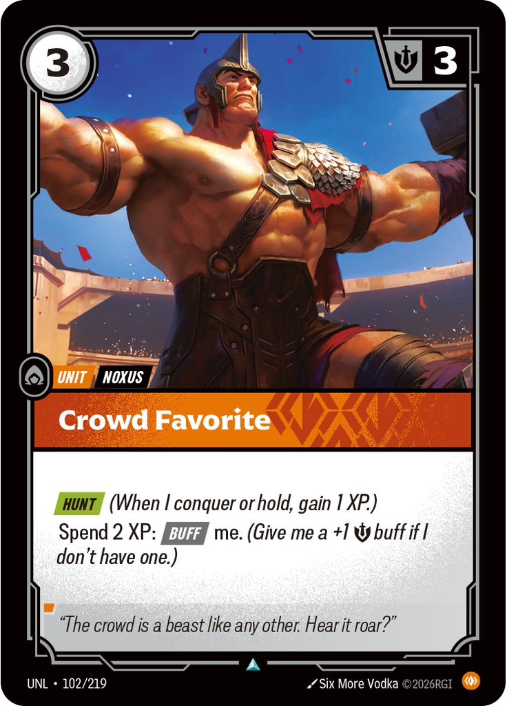 Crowd Favorite