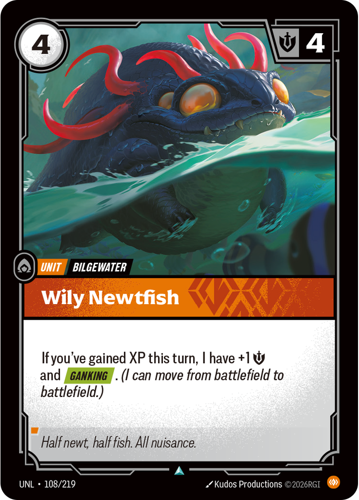 Wily Newtfish