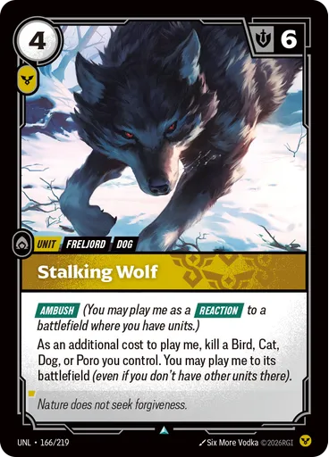 Stalking Wolf