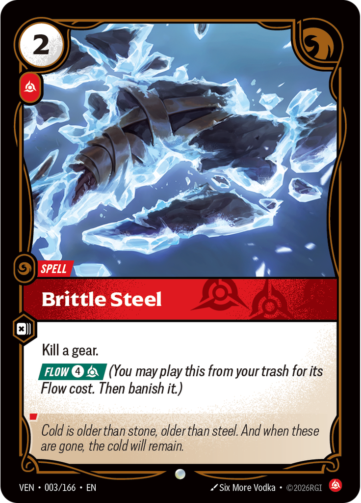 Brittle Steel