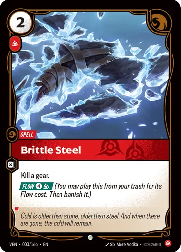 Brittle Steel