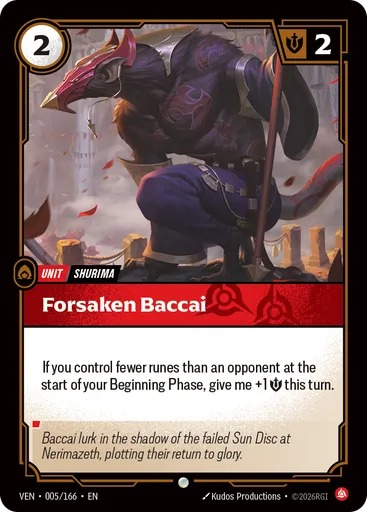 Forsaken Baccai