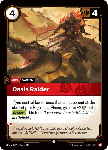 Oasis Raider