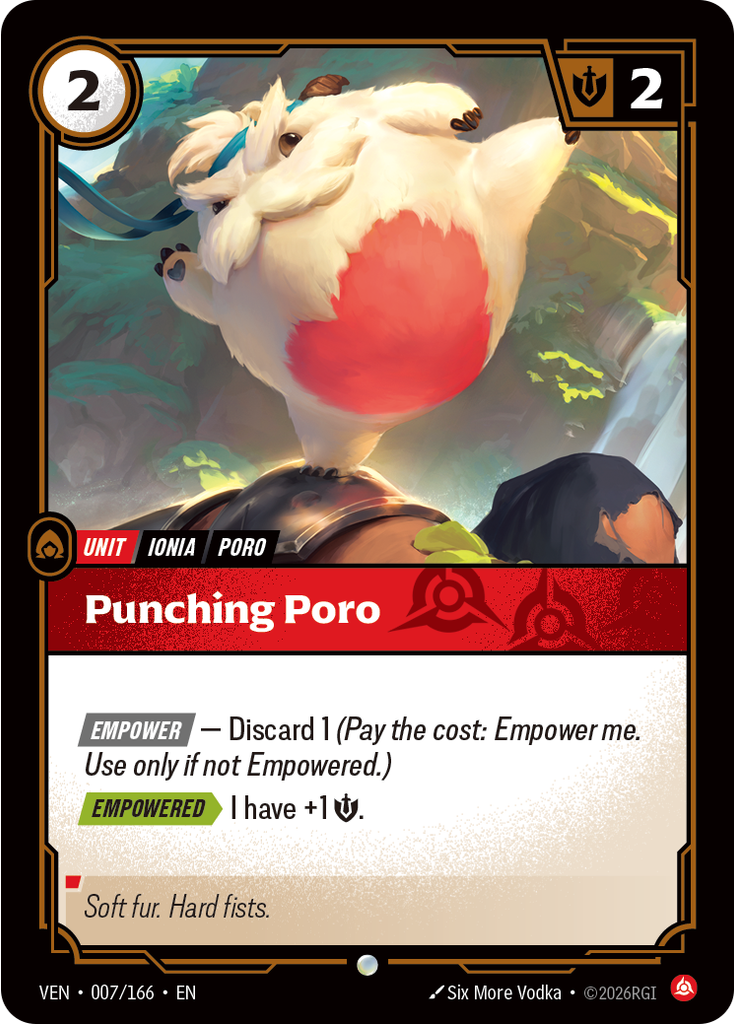 Punching Poro