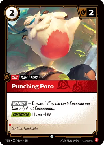 Punching Poro