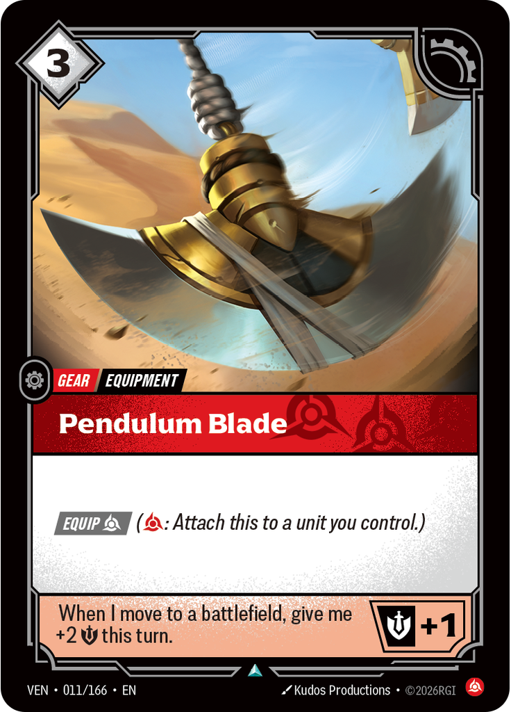 Pendulum Blade