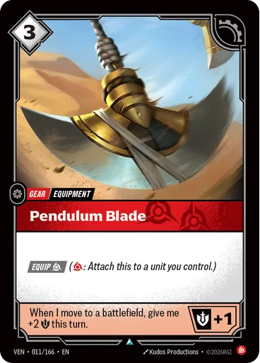 Pendulum Blade