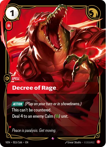 Decree of Rage