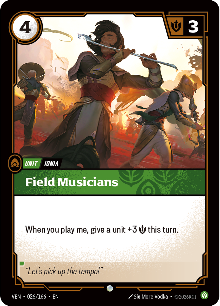 Field Musicians (Foil)