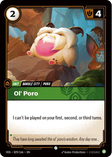 Ol' Poro