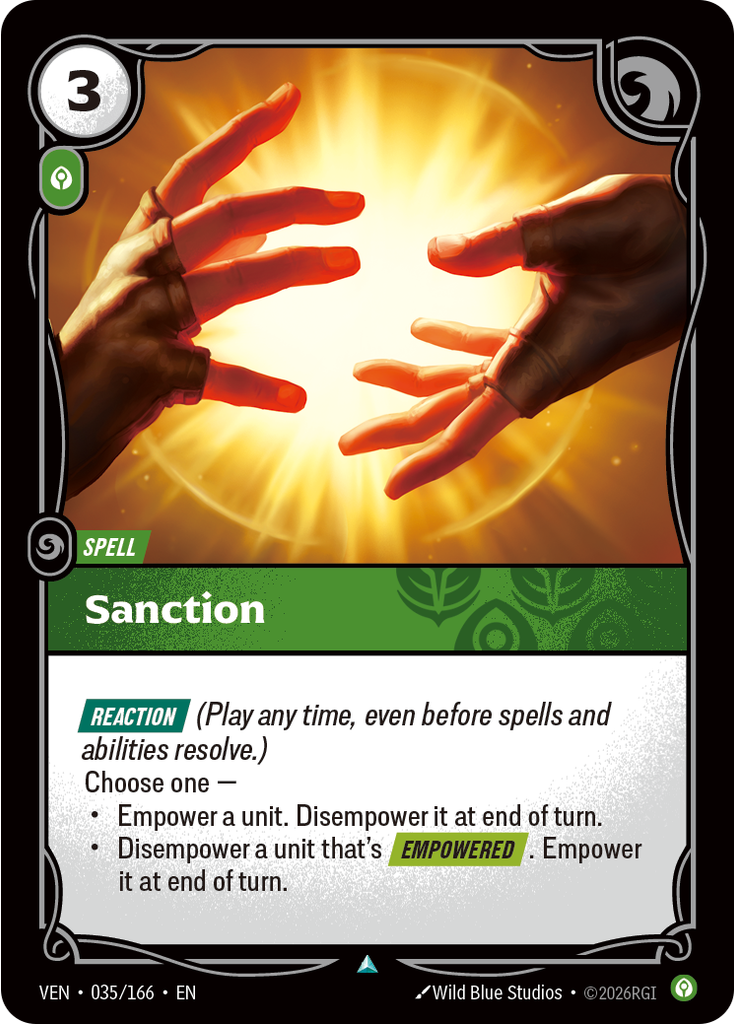 Sanction (Foil)