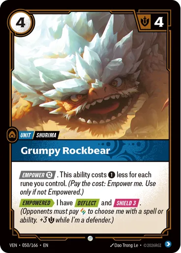 Grumpy Rockbear