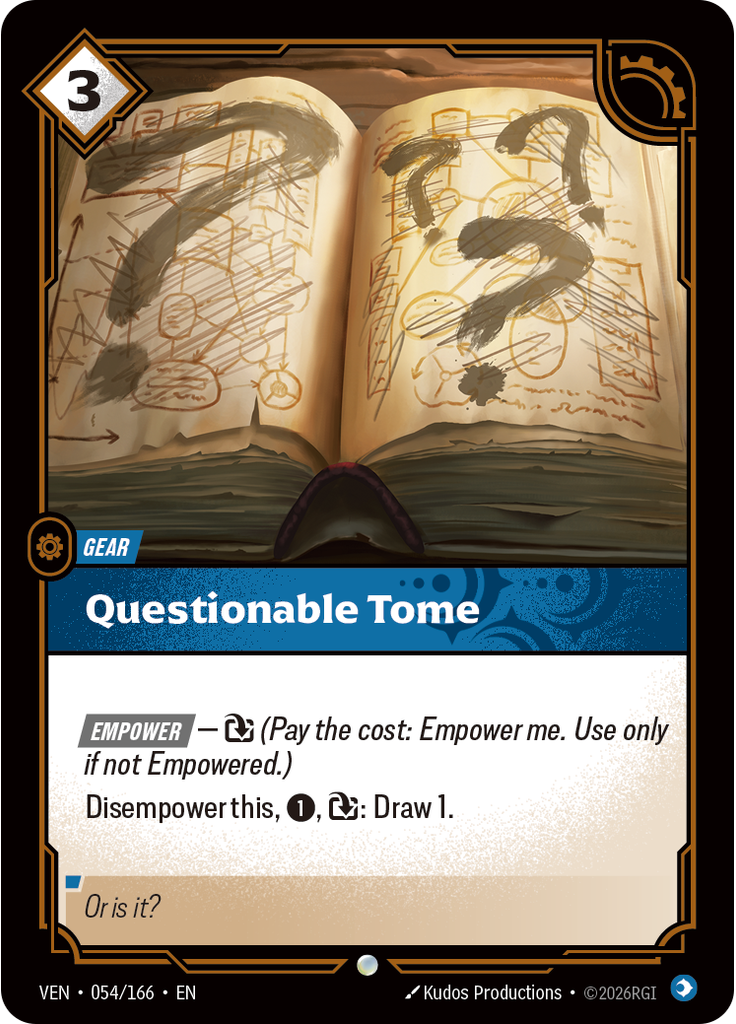 Questionable Tome