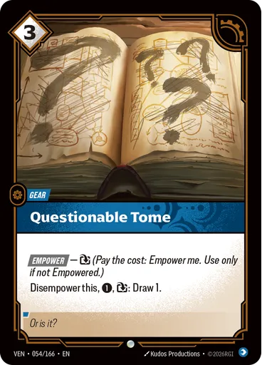 Questionable Tome
