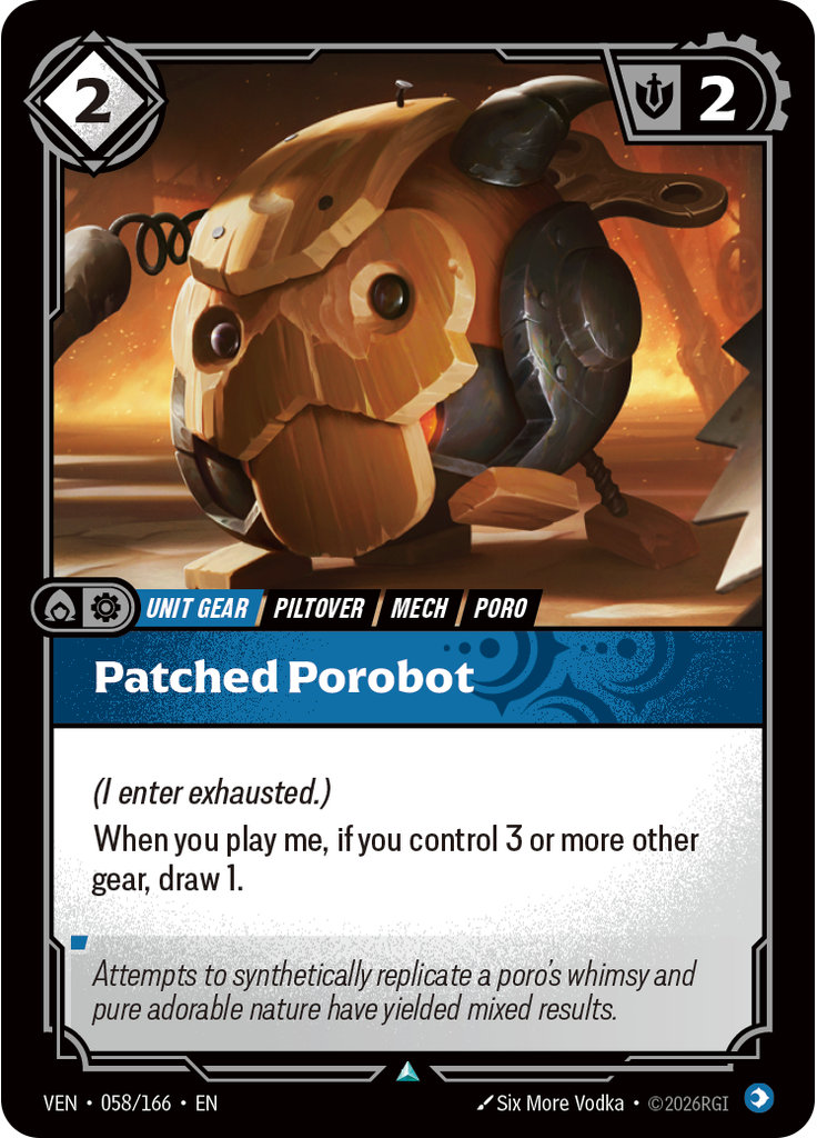 Patched Porobot