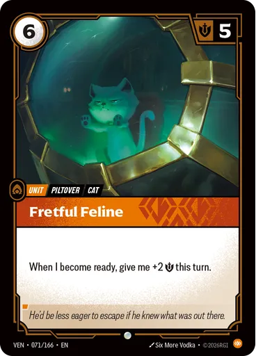 Fretful Feline